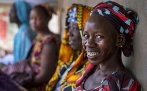 A mobile clinical outreach team from Marie Stopes International, a specialized sexual reproductive health and family planning organization on a site visit to Laniar health center, in Senegal. 